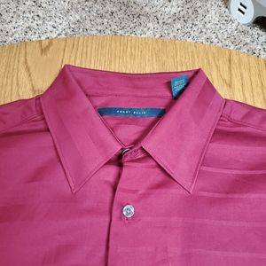Perry Ellis Narrow Stripe Shirt